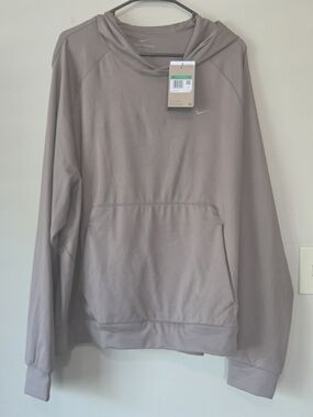 Nike Primary Men’s XL Hoodie Dri-Fit UPF 40 Taupe Mocha NWT MSRP $90